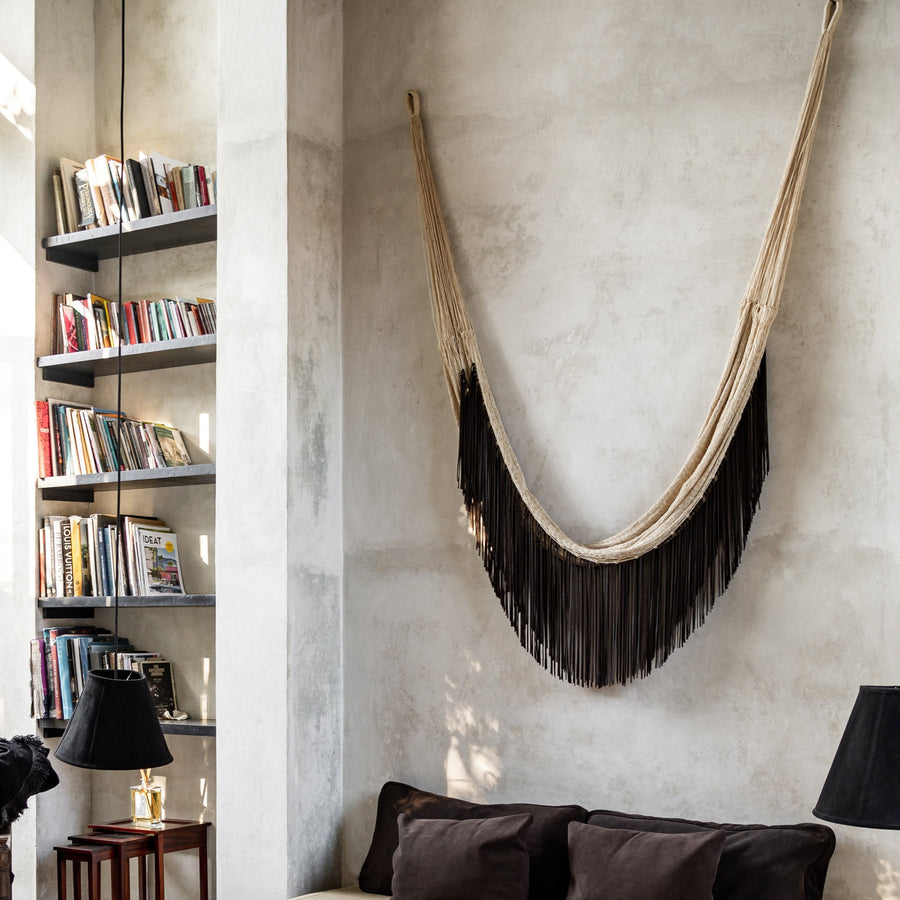 Suede & Sansevieria Hammock